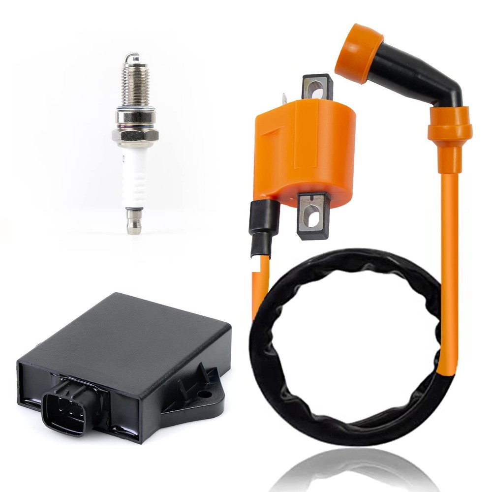 Ignition Coil CDI Box Spark Plug for Suzuki Arctic Cat 250 1999-2005 Cat 350 ...