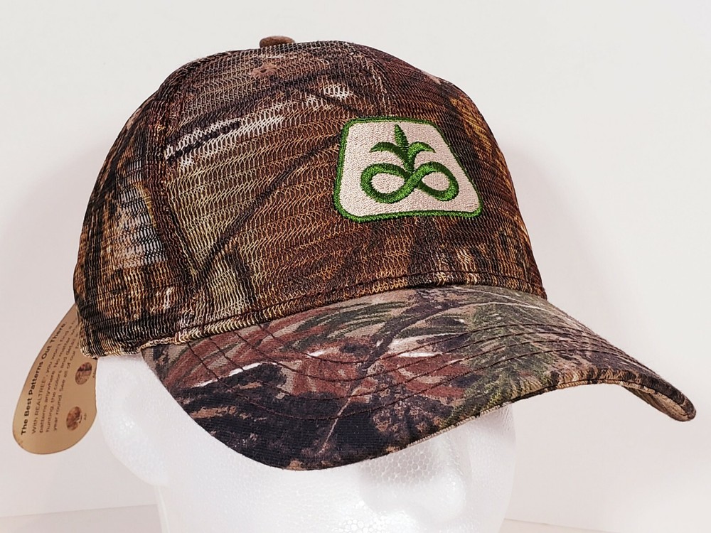 Realtree AP Hat Camo Mesh Back NWT Hook N Loop With Logo