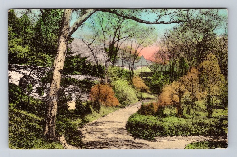 Oscawana NY-New York, Main Building And Grounds, Valeria Home, Vintage Postcard