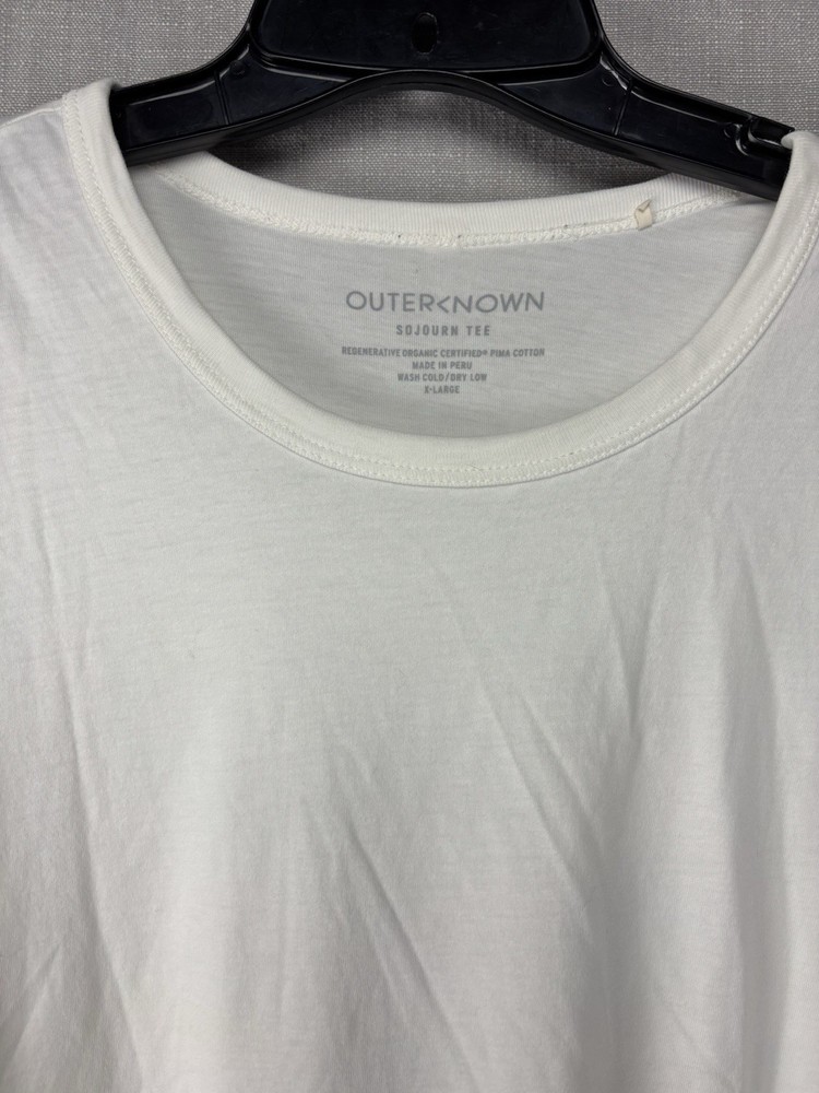 Outerknown Sojourn Pocket T-Shirt Tee Men's Size XL Organic Pima Cotton