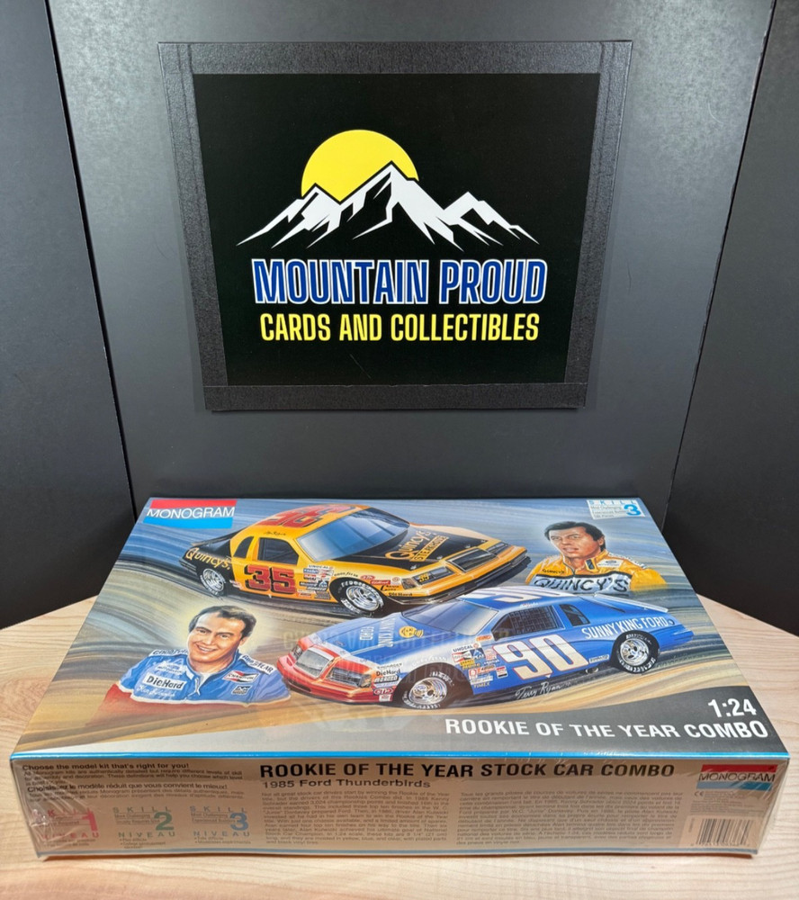 Monogram Rookie Of The Year Ford T-Bird Combo 1:24 Scale Kit #6368 Vintage Nib
