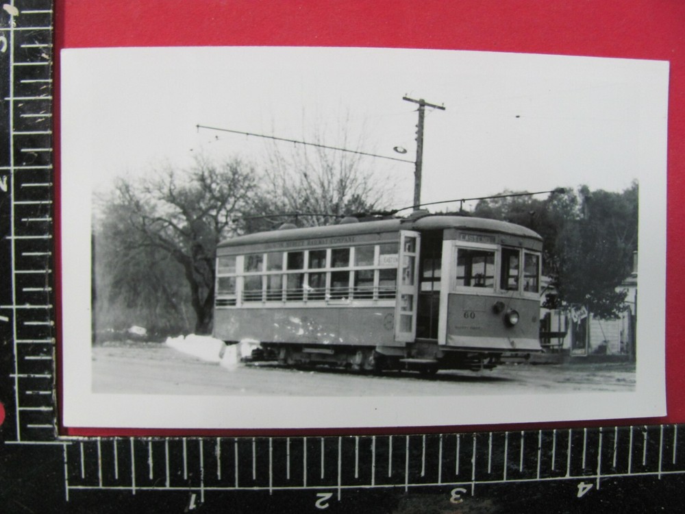 Austin Street Railway Streetcar #60 Photo East Austin Trolley Rr Texas History