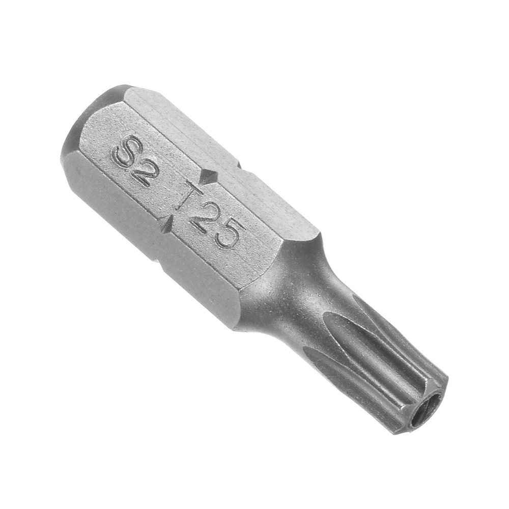 Torx T25 Screwdriver Bit 1/4 Hex Shank 25mm Magnetic Tip