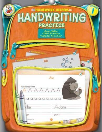 Handwriting Practice, Grade 1 (Homework Helper) - Paperback - GOOD