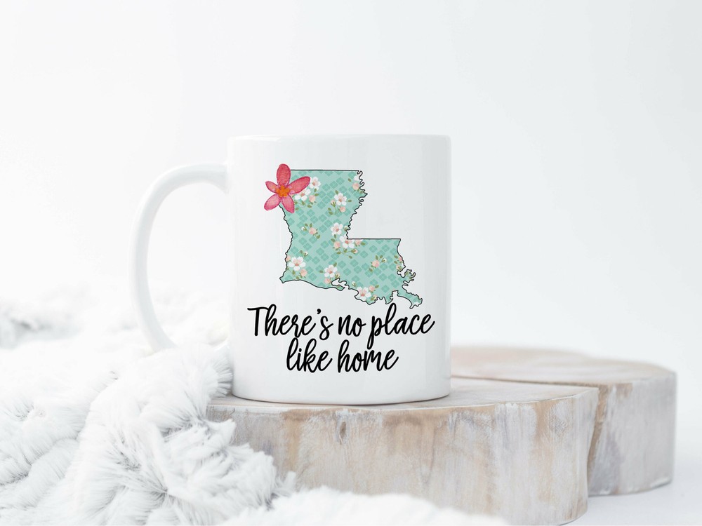 Custom Home State Mug Custom Louisiana Mug Louisiana Mugs Custom State Mug Going