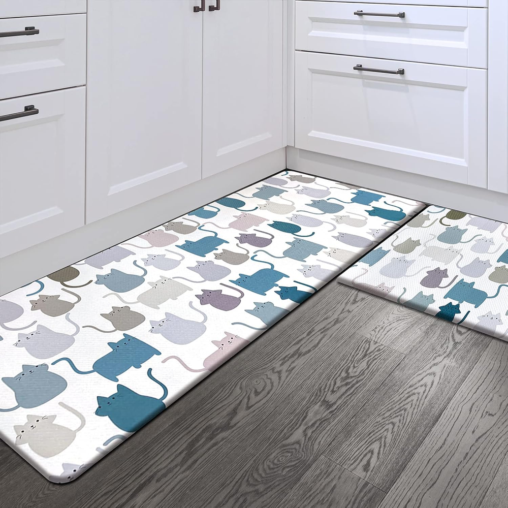 Set of 2 anti Fatigue Kitchen Floor Mat (Size 28