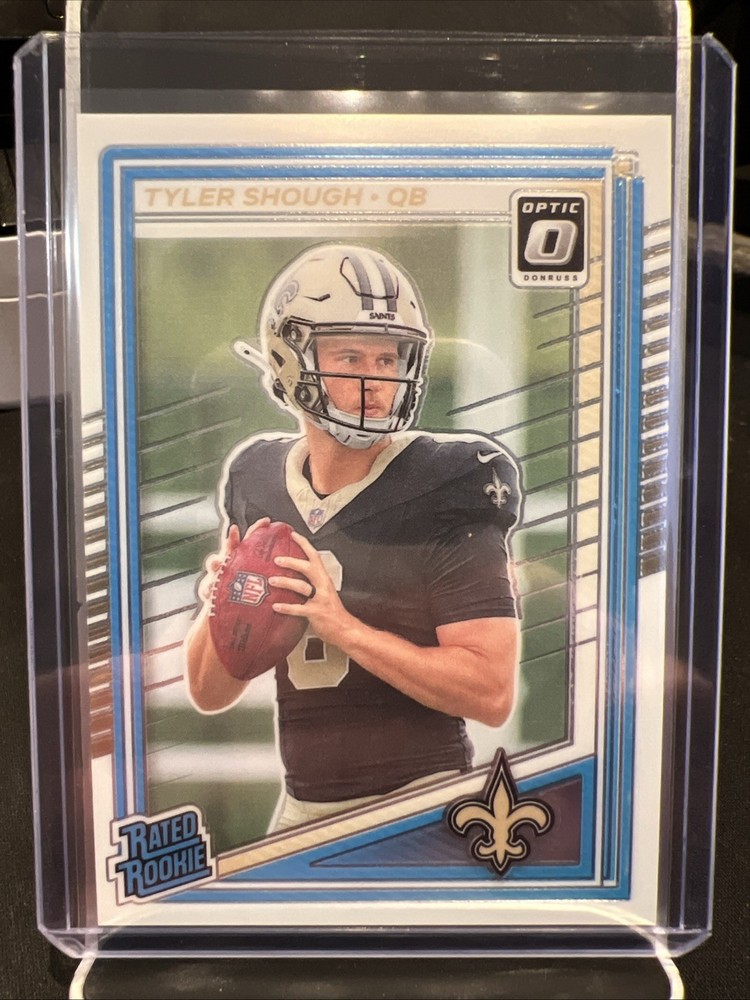 2025 Panini Donruss Optic Tyler Shough Rated Rookie #223 New Orleans Saints