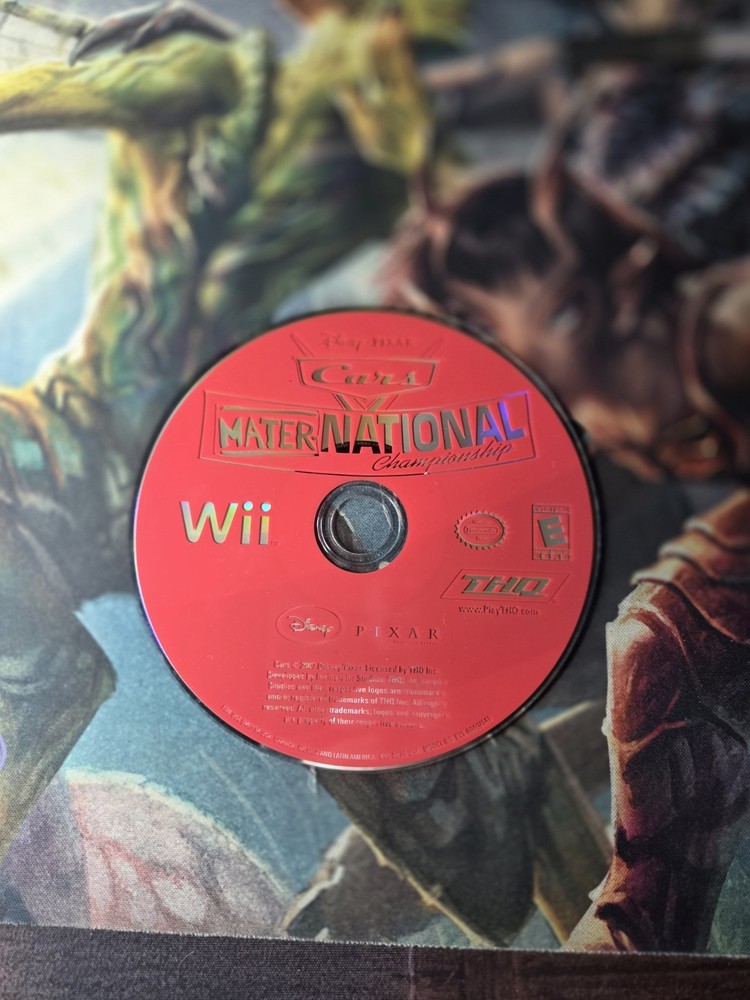 Cars Mater-National Championship (Nintendo Wii) DISC ONLY