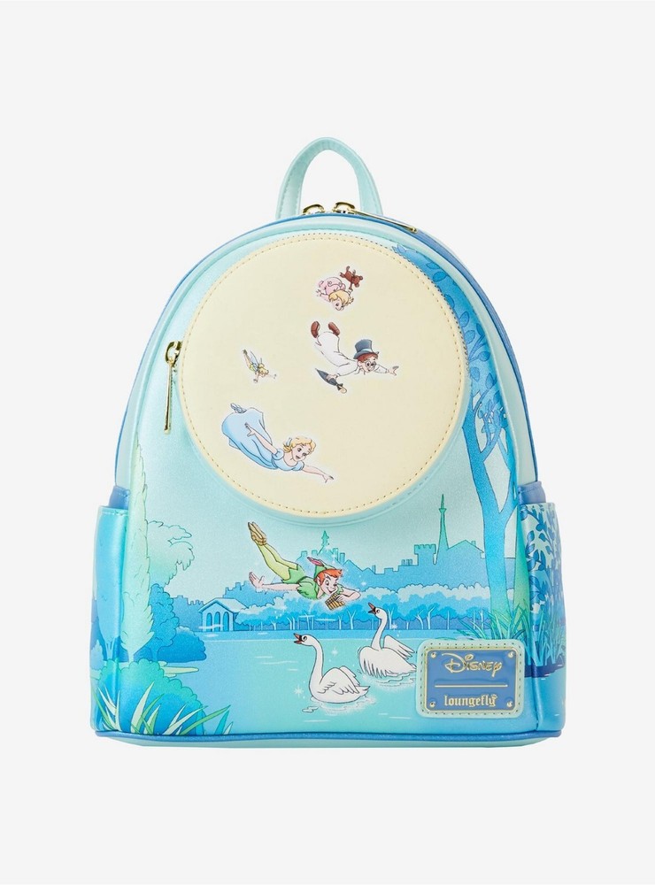 Loungefly Disney Peter Pan Neverland Flight Glow-in-the-Dark Mini Backpack - NWT