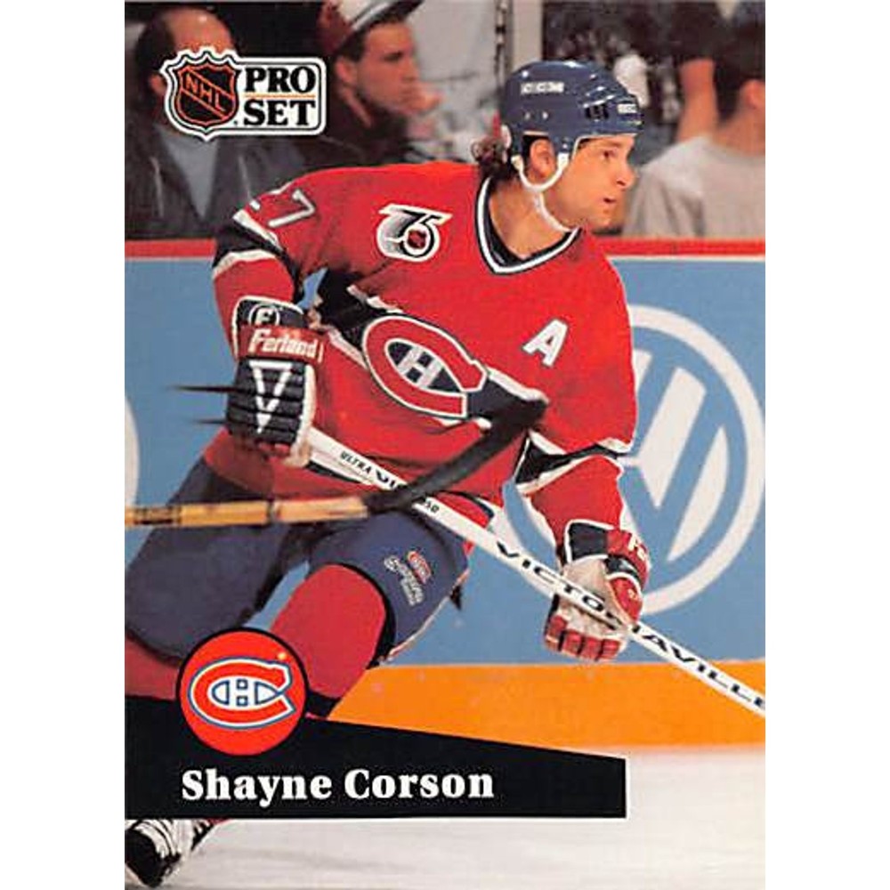 1991-92 Pro Set #413 Shayne Corson