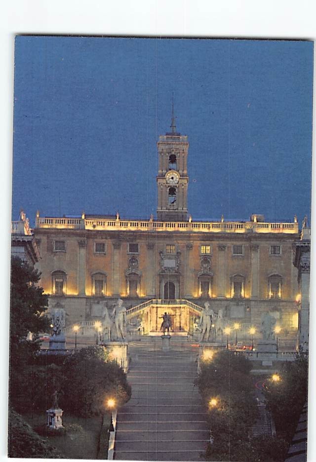 Postcard Campidoglio Rome Italy