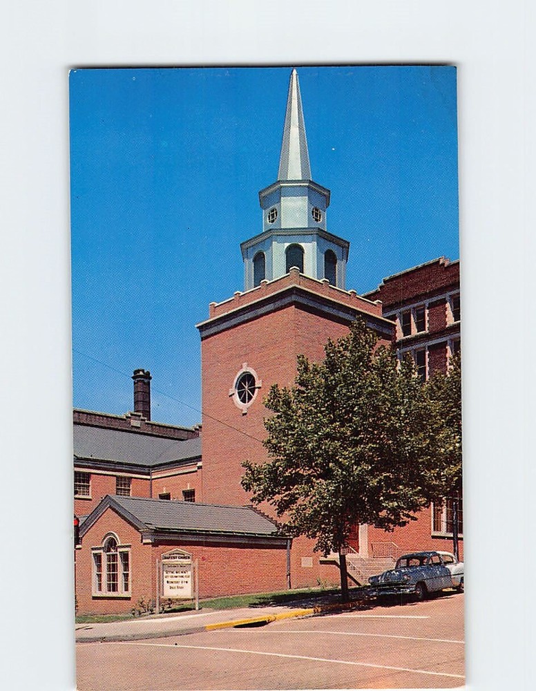 Postcard Baptist Church Wilkinsburg Pennsylvania USA