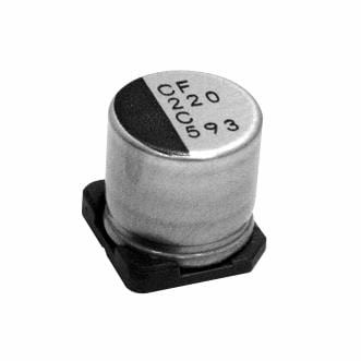 10Pcs PCF0E221MCL4GB Aluminum Organic Polymer Capacitors 2.5volts 220uF AEC-Q200