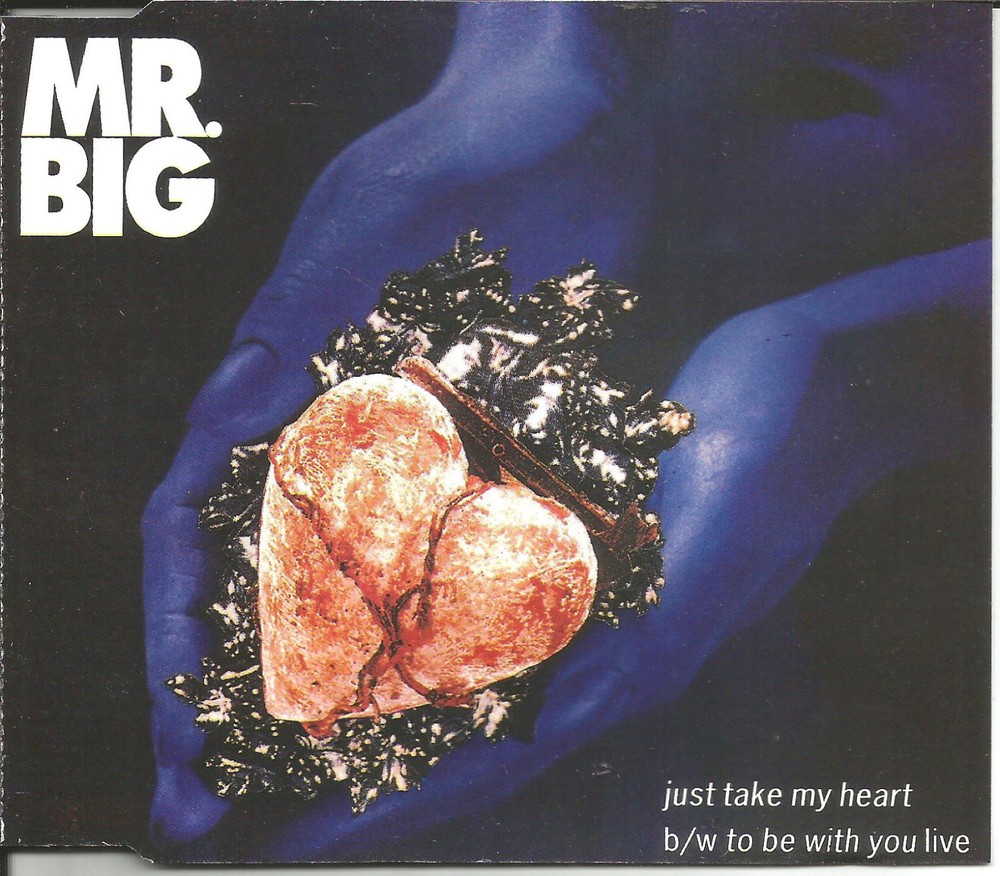 Eric martin MR. BIG Just take w/ to be with you LIVE CD single SEALD Winery Dogs