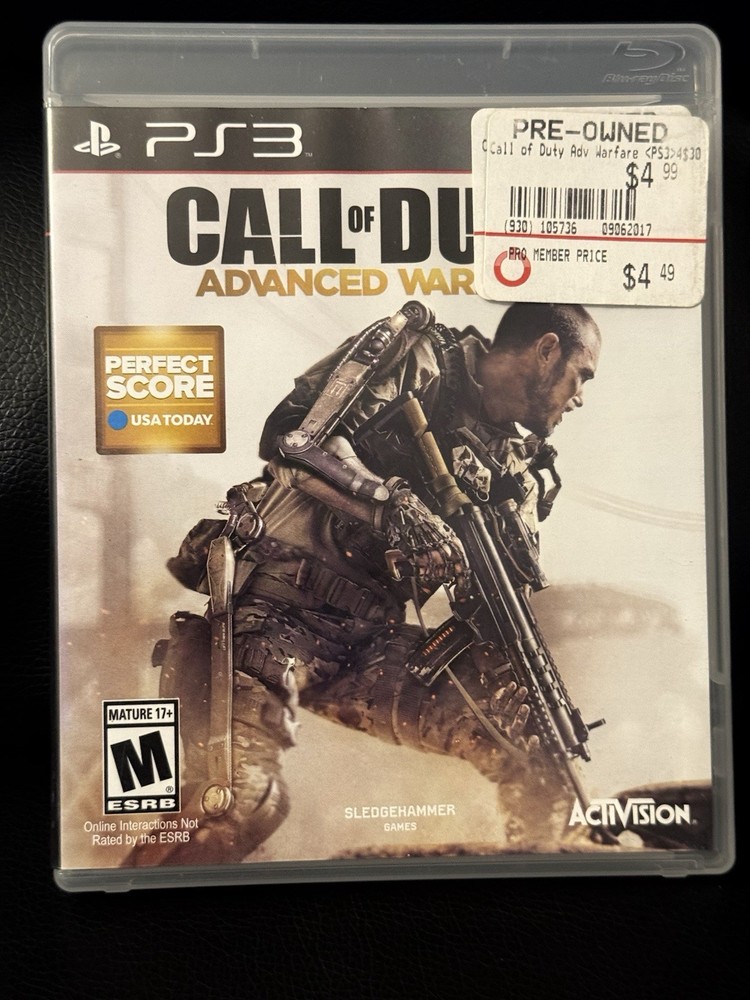 Call of Duty: Advanced Warfare (Sony PlayStation 3, 2014)