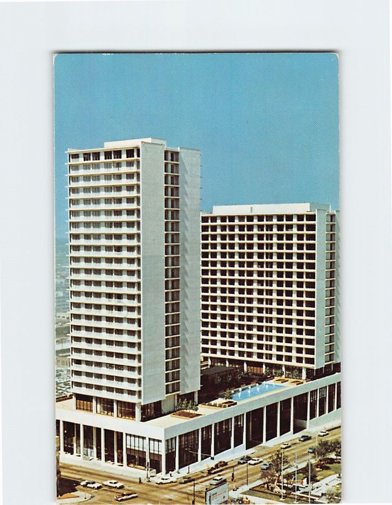 Postcard Fairmont Hotel Dallas Texas USA North America
