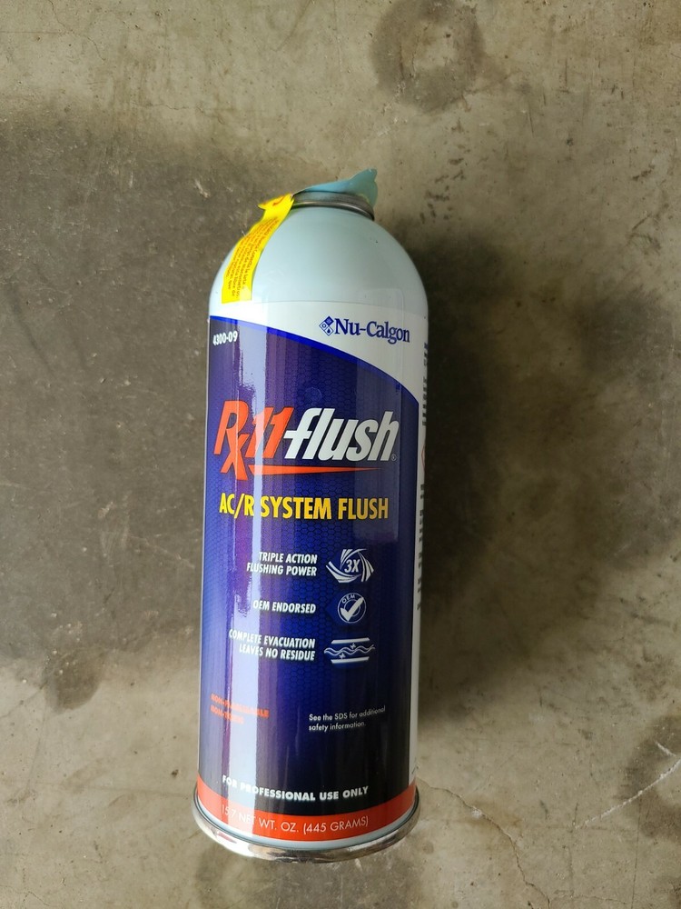 Nu-Calgon R11-Flush 4300-09 Air Conditioning & Refrigeration System 15.7 oz 445g