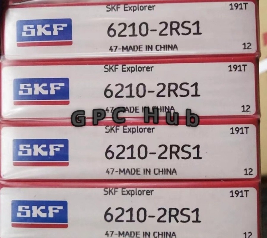 1PC NEW SKF 6210-2RS1 Deep Groove Ball Bearing   Fast shipment