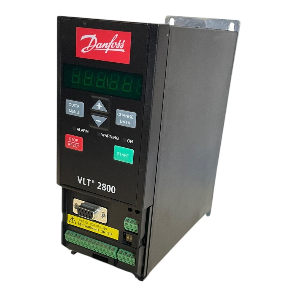 Danfoss 195N0007 Frequency Converter 0.9kVA VLT2803PS2B20STR1DBF10A00C0 Industry