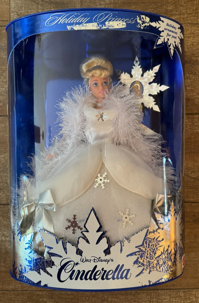 Cinderella Walt Disney Holiday Princess Special Edition Barbie New Mattel