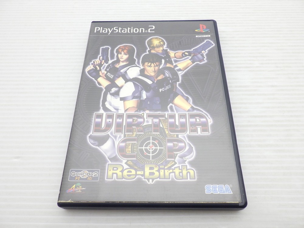 Virtua Cop Rebirth PlayStation2 JP GAME. 9000025370776