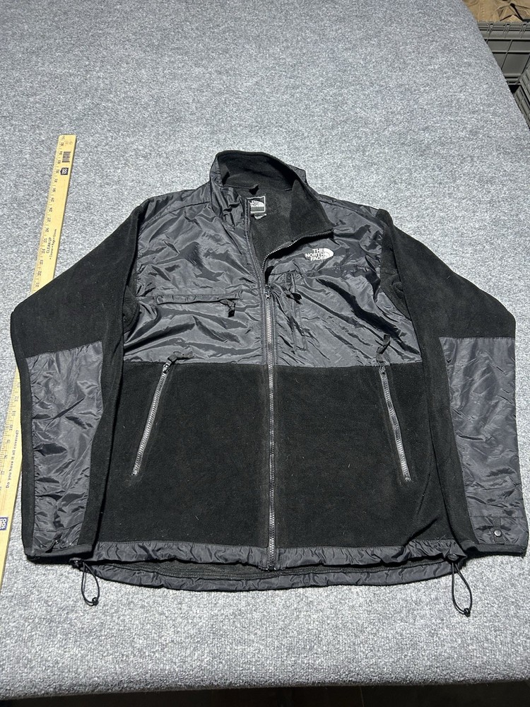 The North Face Denali Jacket Men’s Black Size Large Fleece Vtg