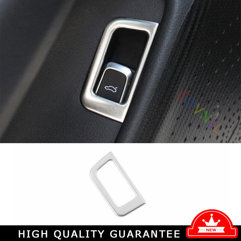 Back Door Tailgate Switch Cover Trim 1* For Audi A6 A7 2012-2018 Silver Titanium