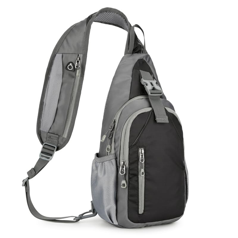 Small Crossbody Sling Backpack Hiking Daypack Lightweight Casual Shoulder Che...