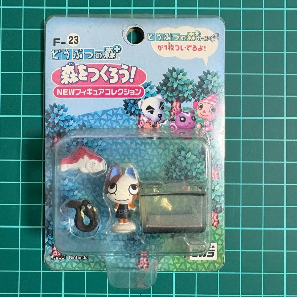 Animal Crossing “Tama” Figure (2001) New Sealed Rare