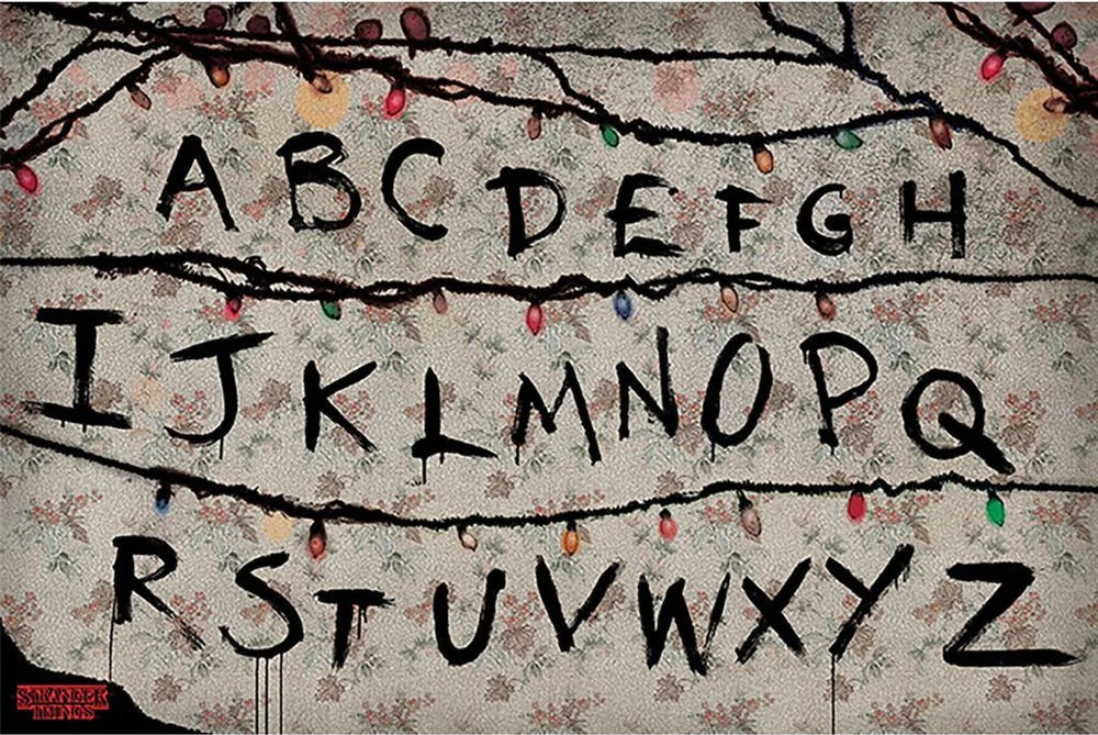 Poster Studio B - Stranger Things R.U.N Season 1 Movie 24x36