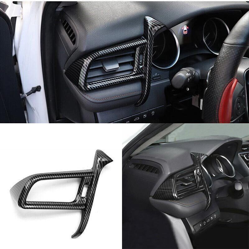 2018-2023 Toyota Camry AC Vent Trim - Carbon Fiber Console Left Side