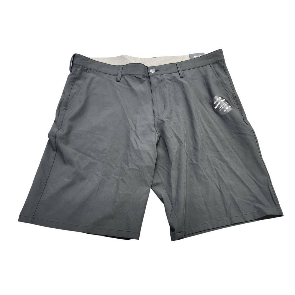 Brickline Shorts Mens 38 Gray Chino 10 Inseam Regular Fit Casual Summer Pockets