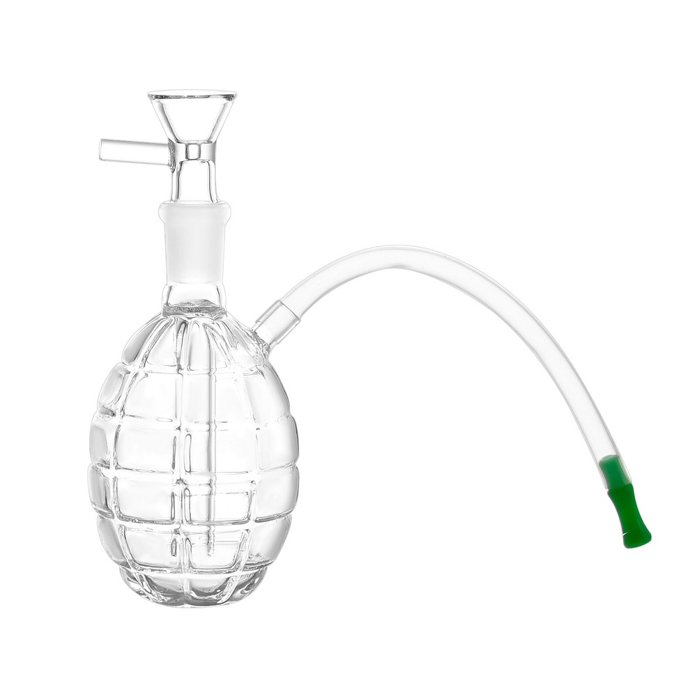 5Inch Handmade Glass Beaker Bong with 14mm Bowl for Smooth Smoking