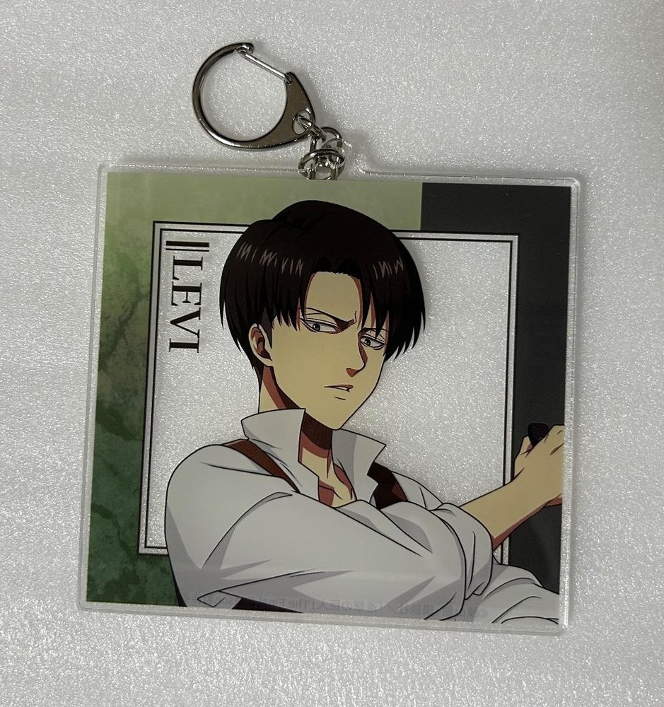 Attack on Titan Levi Ackerman Keychain 10cm Acrylic Collectible