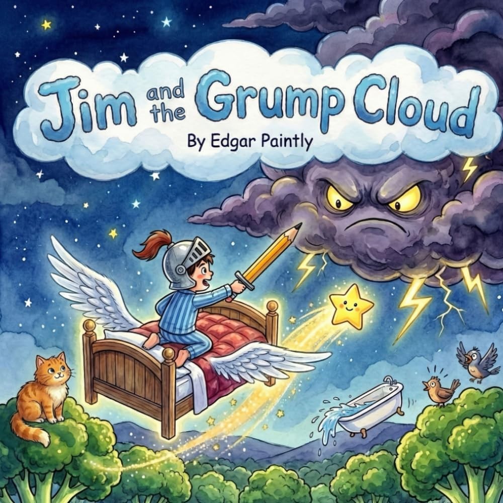 Jim and the Grump Cloud: A Magical Story About Managing Bad Moods, Feelings, and