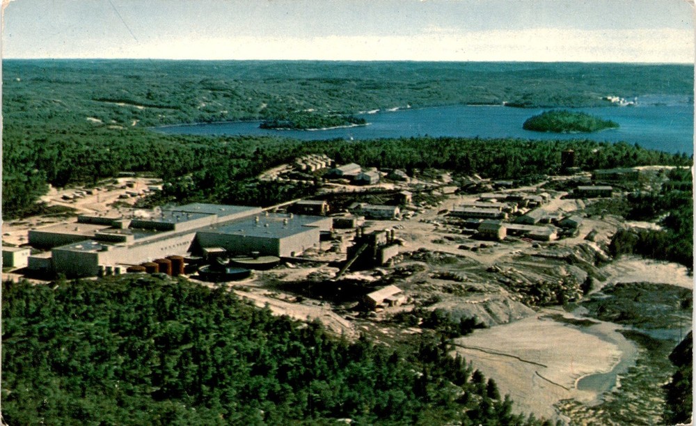 Denison Mines Limited, Quirke Lake, Blind River Area, Ontario, Canada, Postcard