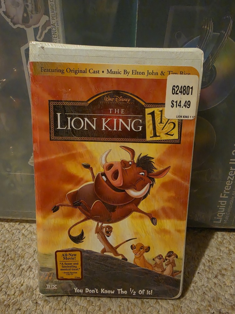The Lion King 1 1/2 (VHS, 2004)