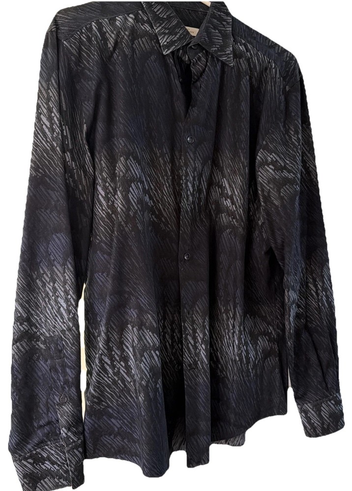 versace collection button up shirt