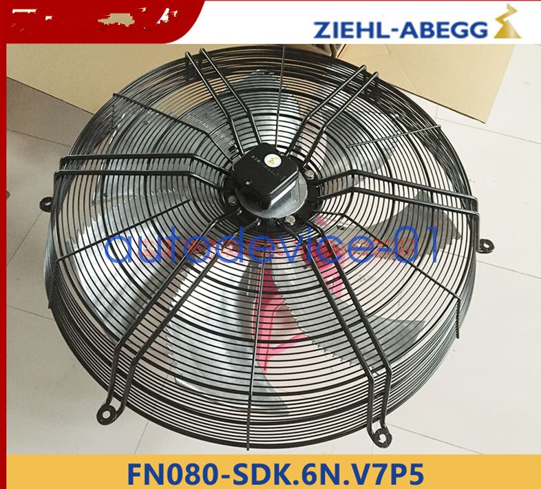 1PCS ZIEHL-ABEGG Fan FN080-SDK.6N.V7P5 Axial flow fan 400V DHL/FedEx