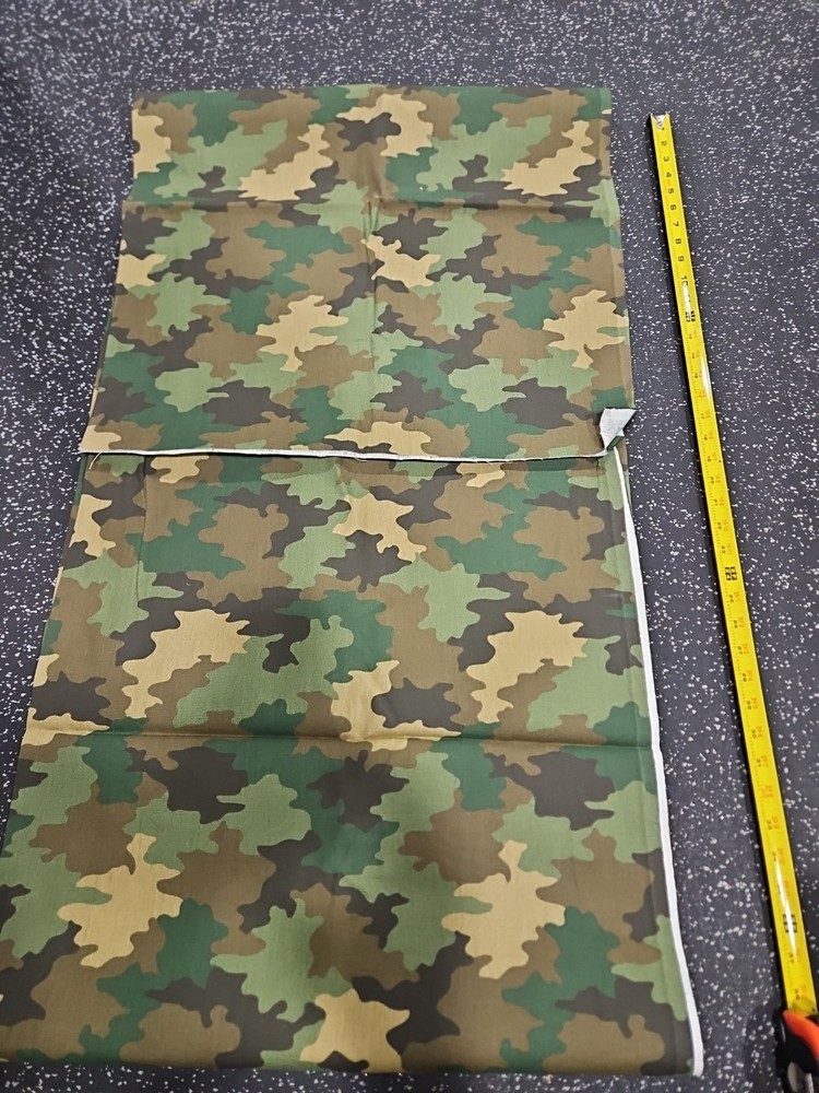 Lot of 2.5 Yards Camouflage Fabric