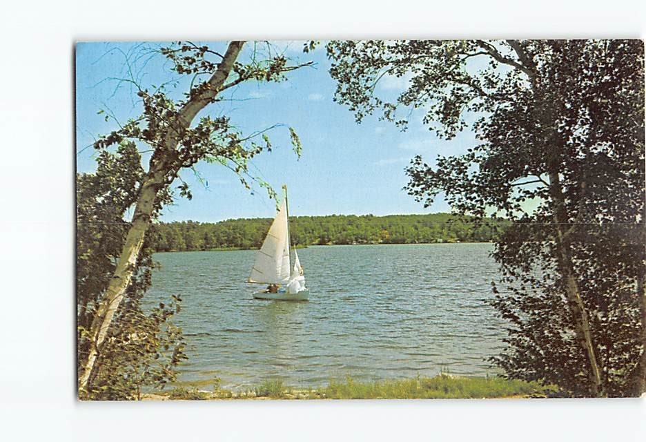 Postcard Lake Metigoshe State Park Bottineau North Dakota USA
