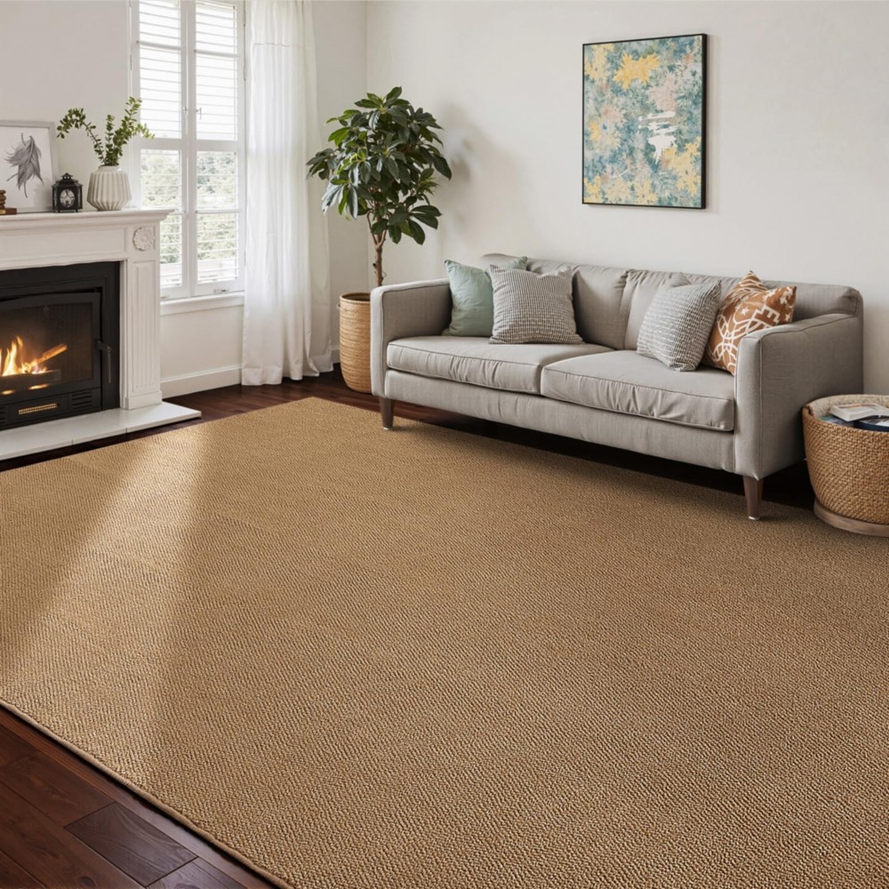 Boho Rugs for Entryway 3x5 Feet Brown Washable Area Rug Non Slip Entry Rug In...