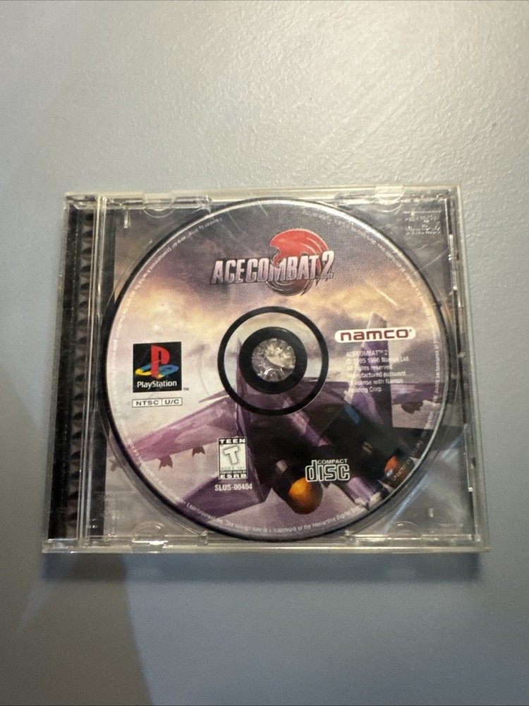 Ace Combat 2 PS1 PlayStation 1 Game Tested Fast Shipping-image