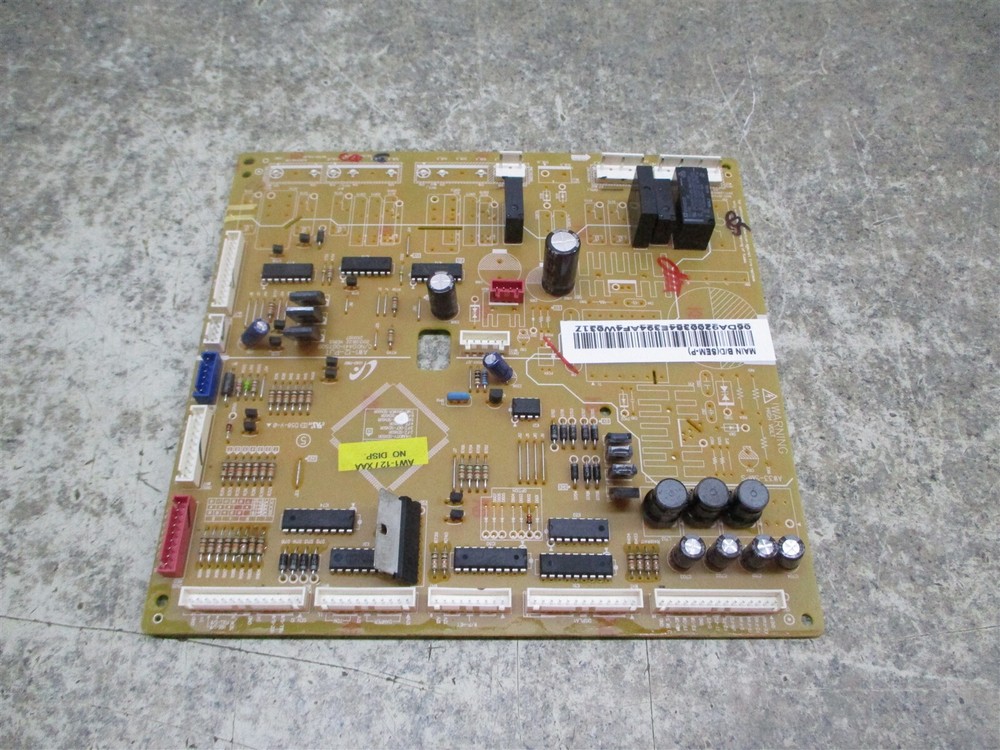 Samsung Refrigerator Control Board Part # Da92-00384E