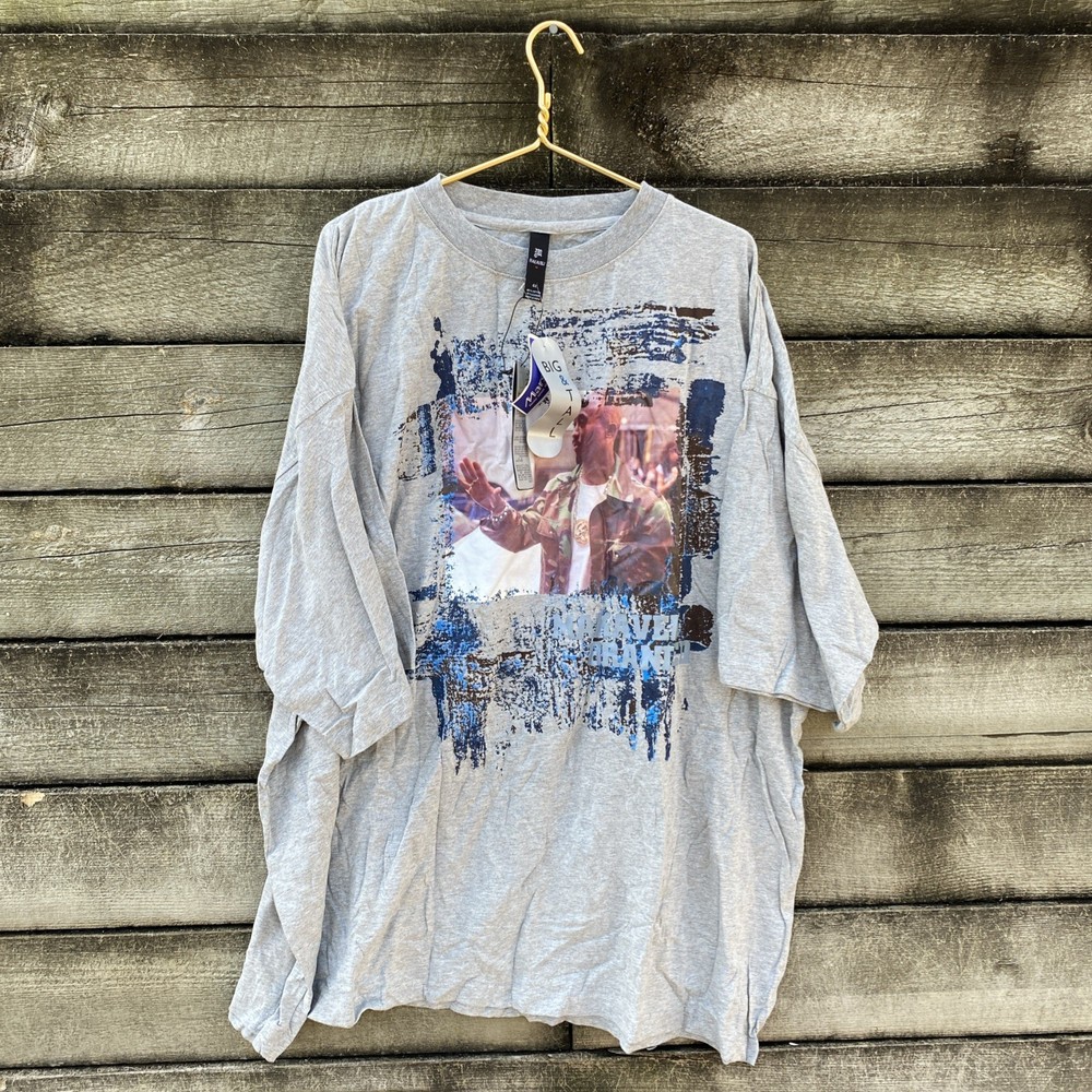 Vintage Y2K DEADSTOCK 2PAC MAKAVELI Tupac Shakur Shirt 90s RARE 4XL Hip Hop Rap