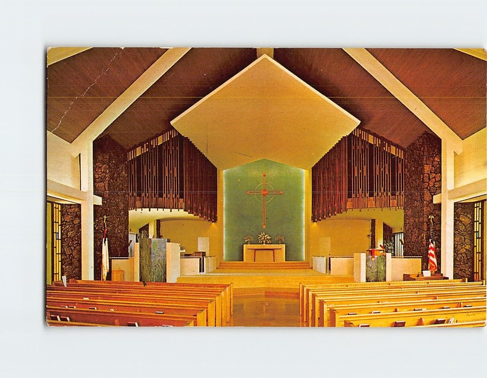 Postcard First Presbyterian Church Honolulu Hawaii USA