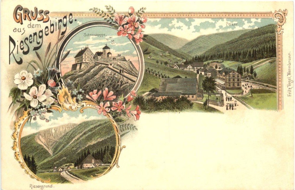 Greetings from the Giant Mountains - Litho -784278