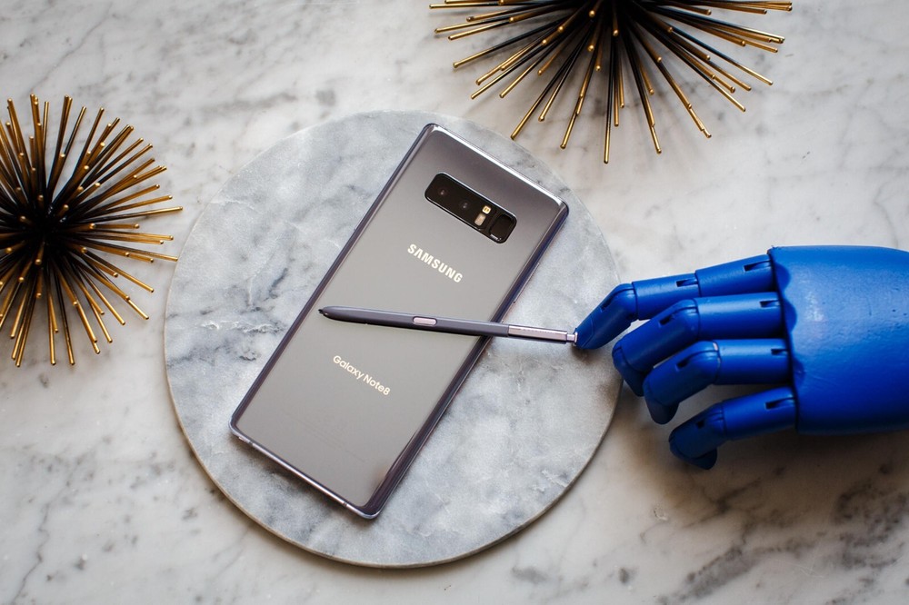 Samsung Galaxy Note8 64GB Black AT&T Smartphone with S Pen Stylus and Large Display