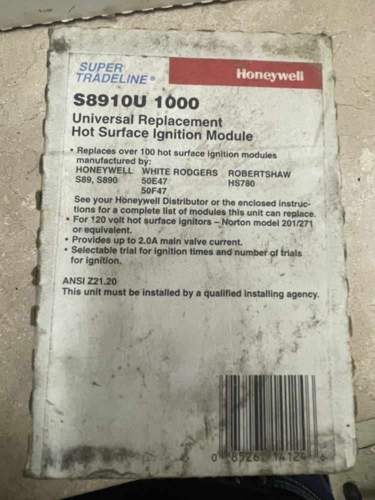 Honeywell S8910U3000 Universal HIS Module