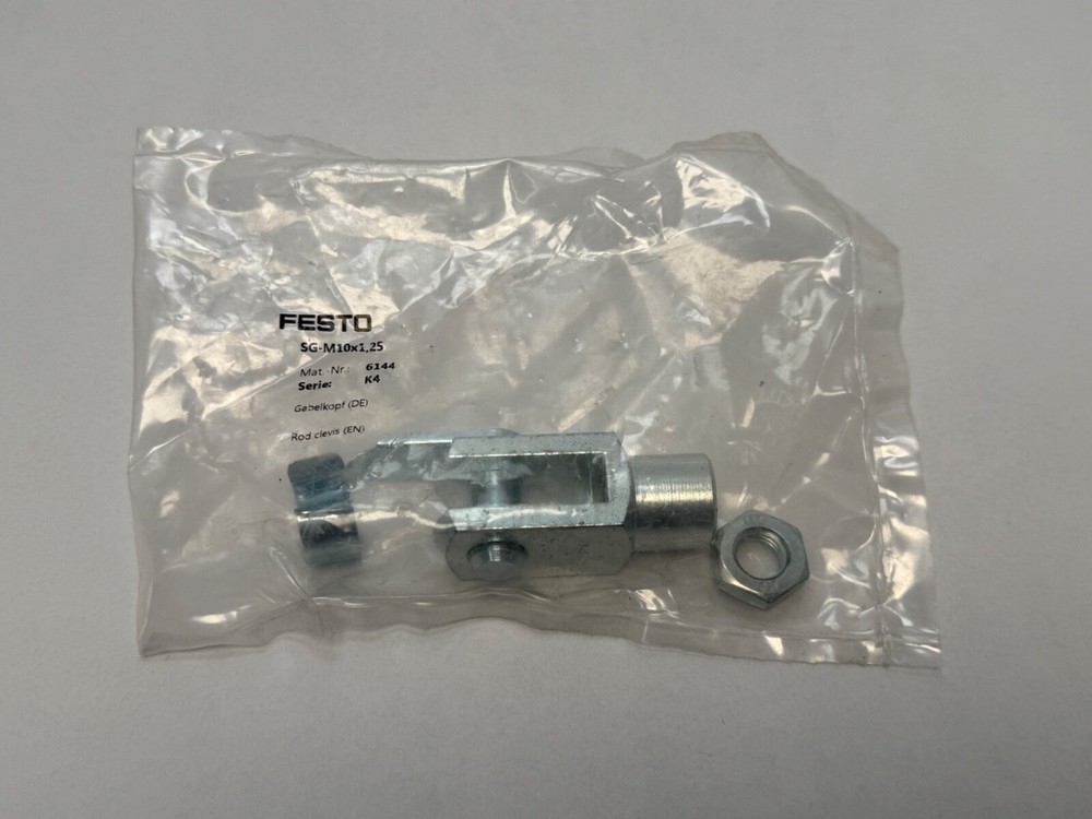 Festo SG-M10x1.25 Piston Rod Attachment 6144 K4 SG M10x1.25